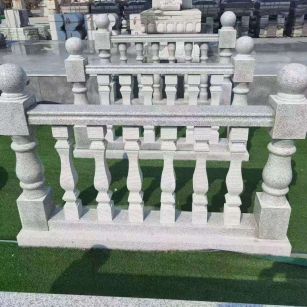 通辽 别墅石材栏杆特写