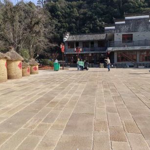 通辽仿古石铺装效果