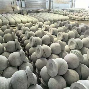 通辽石材挡车球