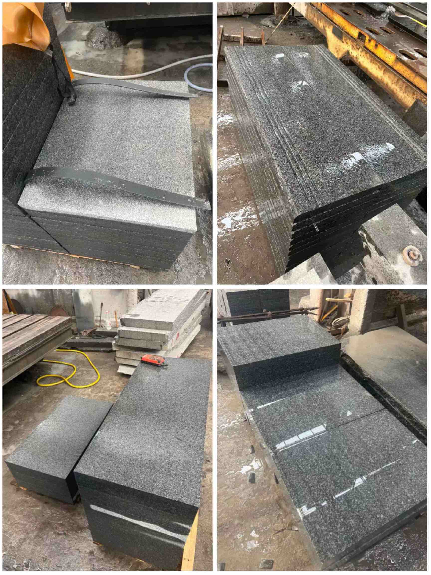 通辽 芝麻黑地铺石材