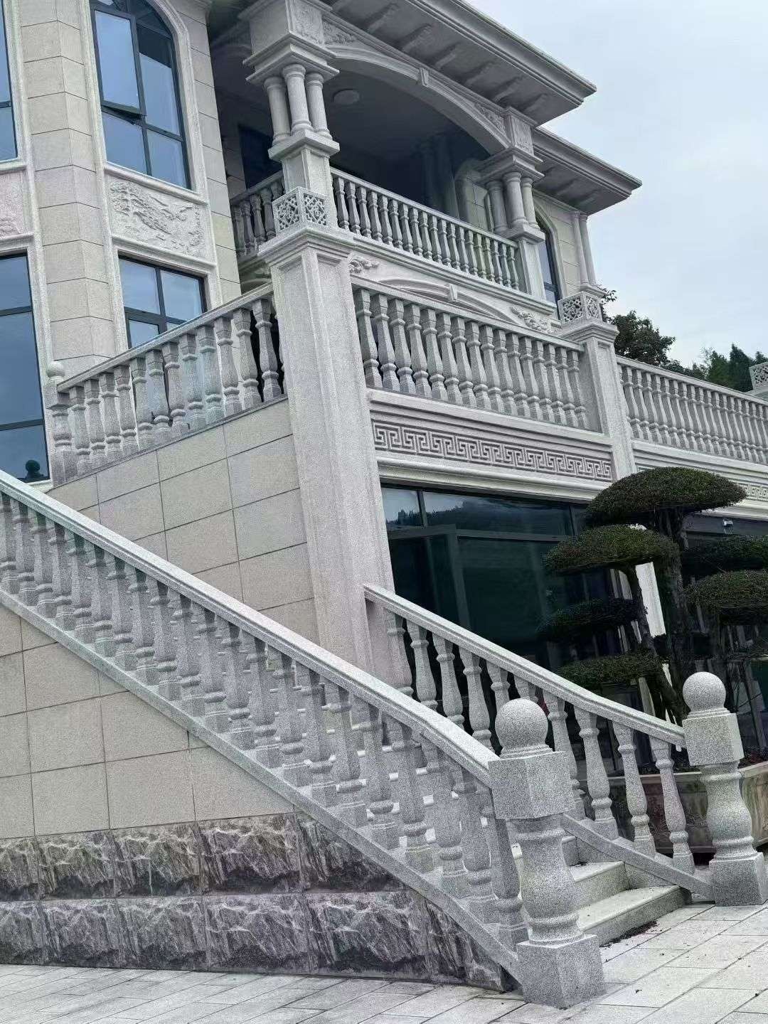 通辽 芝麻白别墅，栏杆