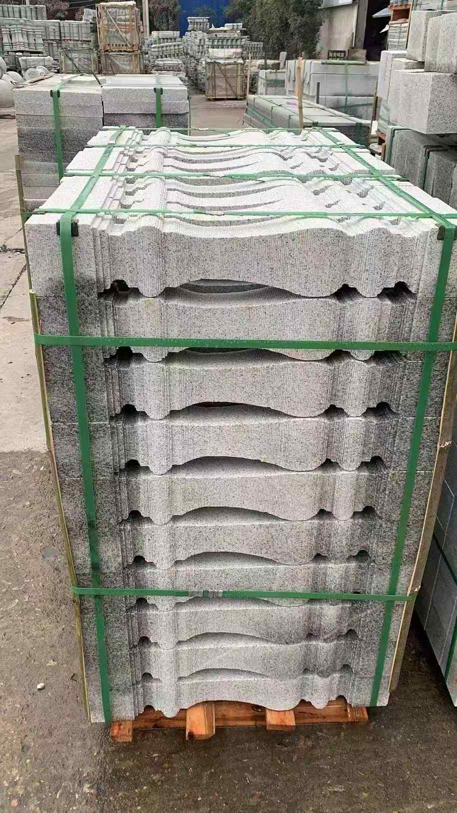 通辽 芝麻白方形拉丝面，栏杆花瓶柱