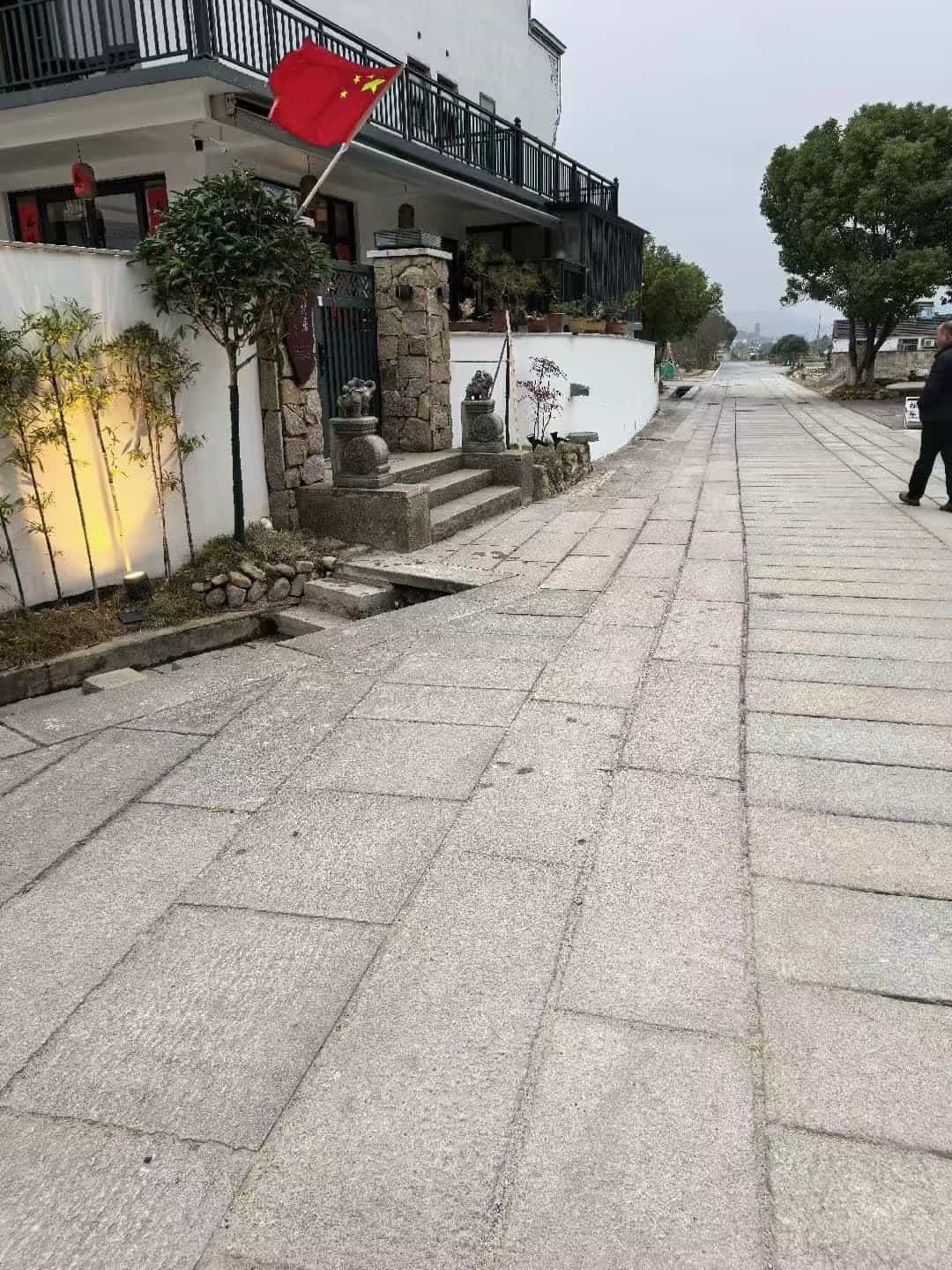 通辽仿古石铺装效果