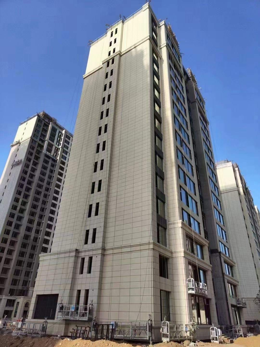 通辽黄金麻高端小区，外墙干挂