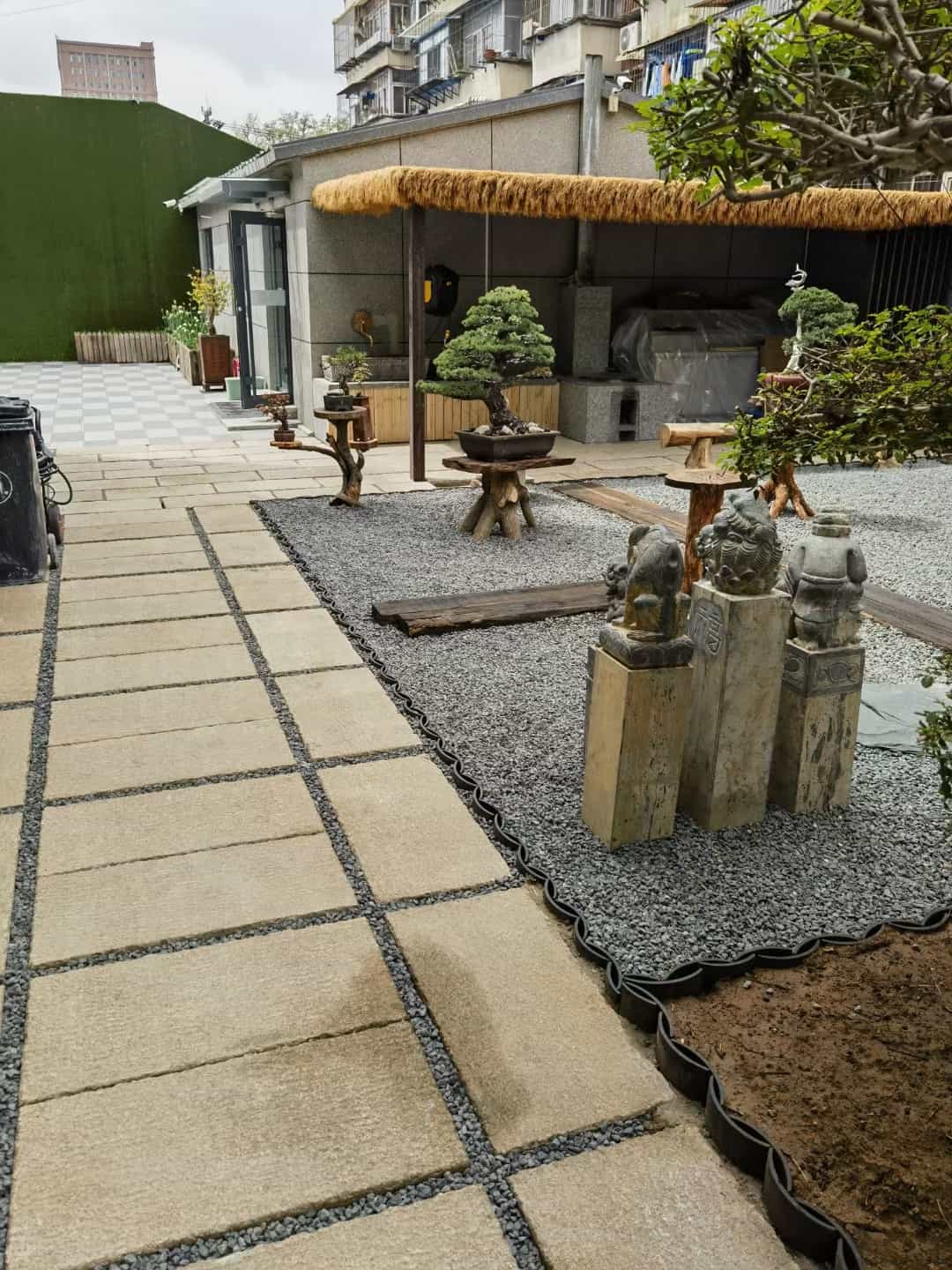 通辽仿古石铺装效果