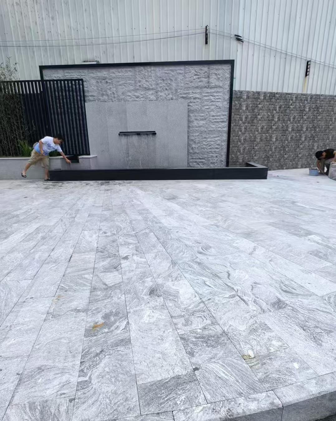 通辽 浪淘沙铺装效果