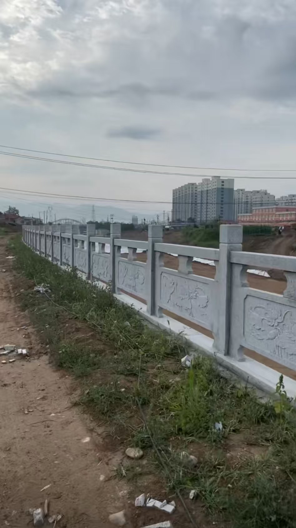 通辽 石材河道栏杆