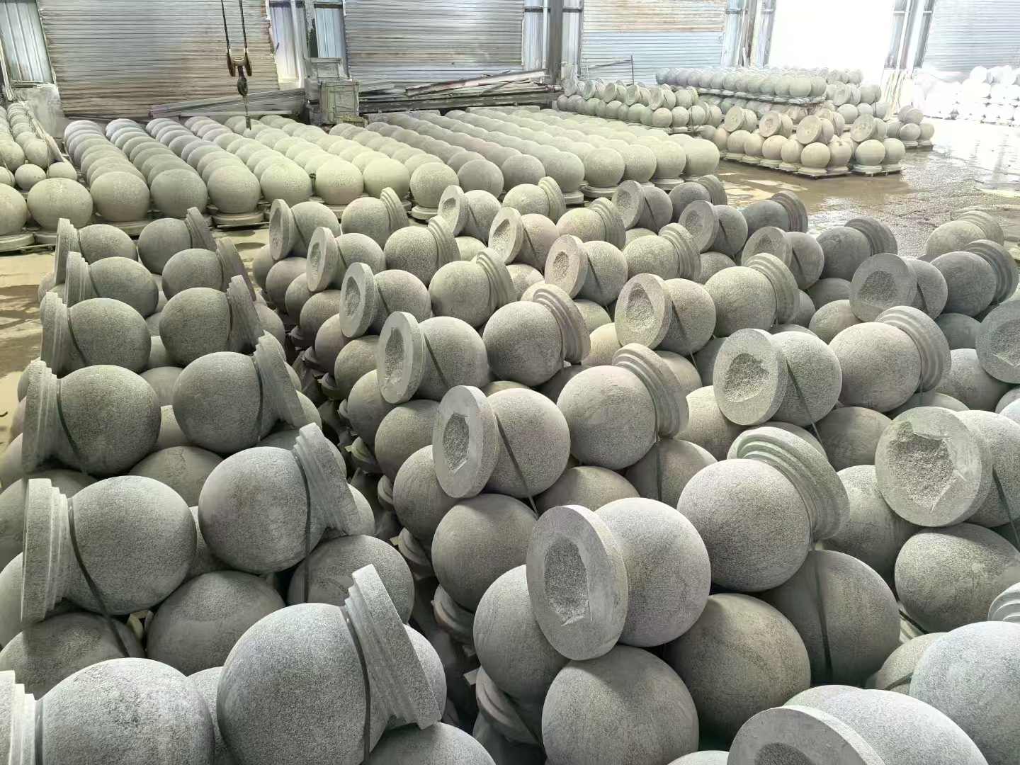 通辽石材挡车球