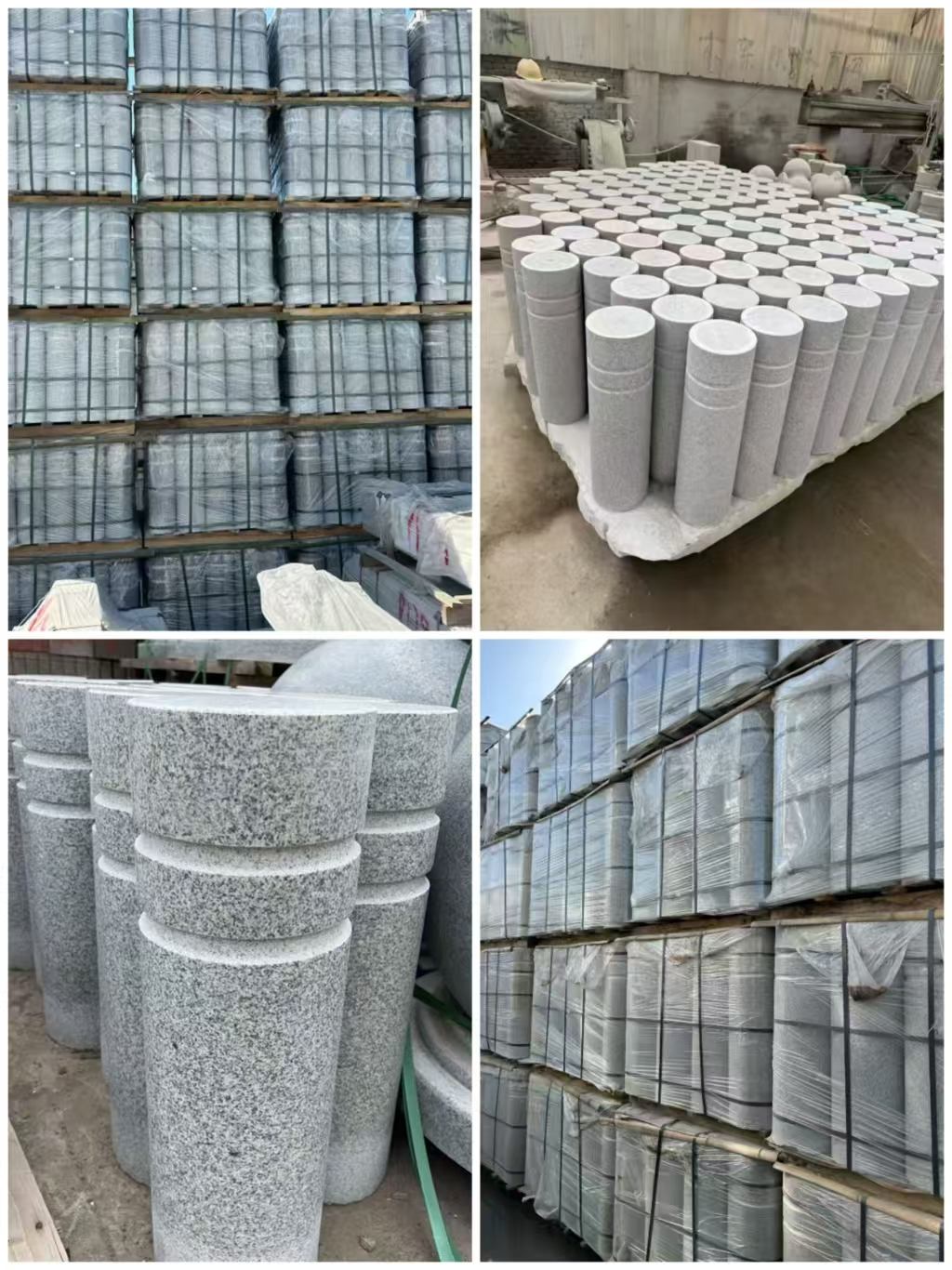 通辽 芝麻白花岗岩挡车柱、隔离柱多少钱