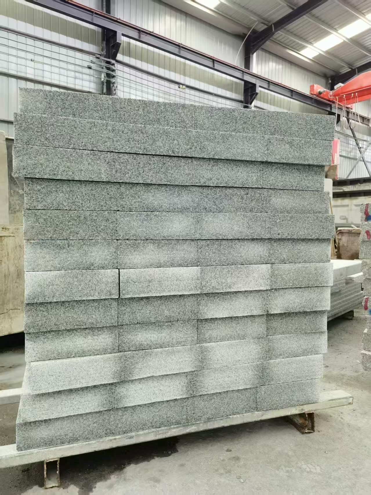 通辽 芝麻白10公分300*600广场地铺，A料定制，尺寸标准，厚薄均匀